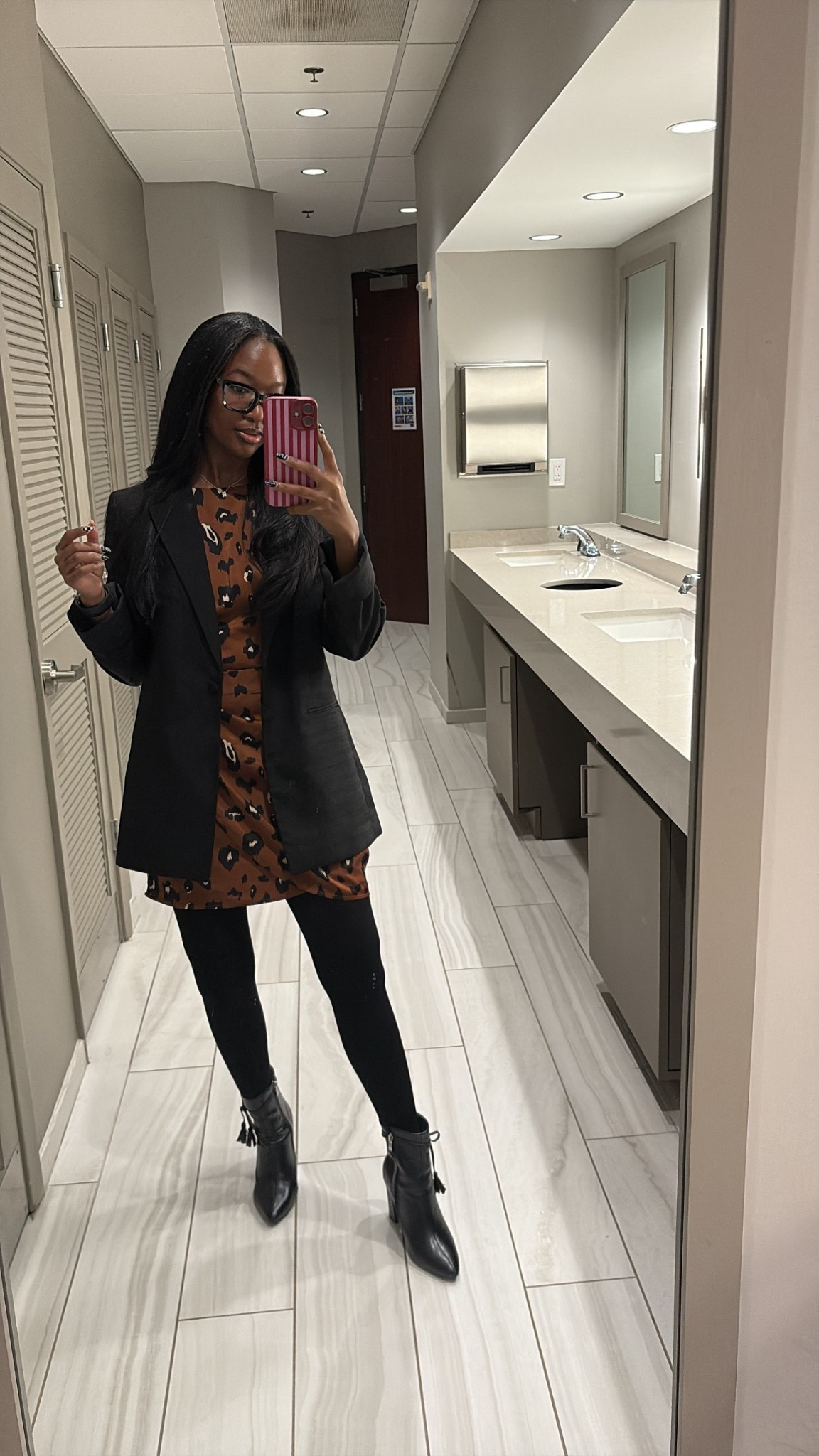 Office fit check ❤️This dress is old, it’s from Vici and the blazer is from H&M. 

#LTKWorkwear