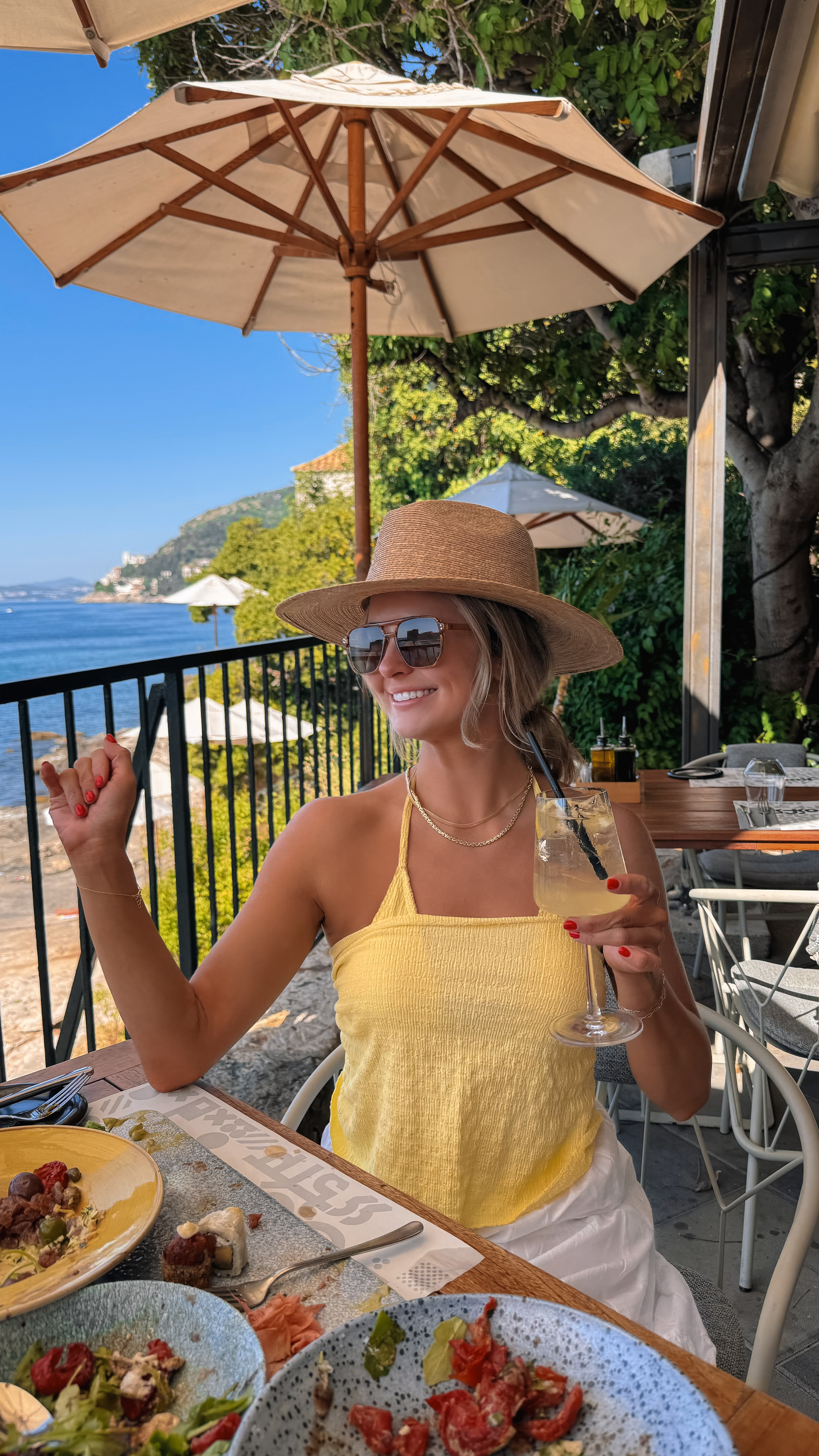Vacation fit in Croatia! Wearing a super affordable swimsuit + coverup from Amazon and my fav hat! All linked below!  

 #LTKSeasonal #LTKStyleTip #LTKTravel