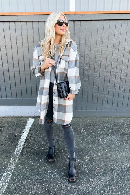 My favorite winter boots are on sale with code REFRESH 20% off and fit true to size. Love these for a closet staple 
Shacket 

#LTKsalealert #LTKshoecrush #LTKSeasonal