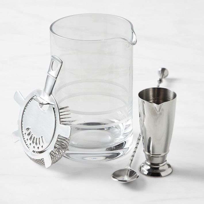Crafthouse by Fortessa 4-Piece Mixing Glass Set | Williams-Sonoma