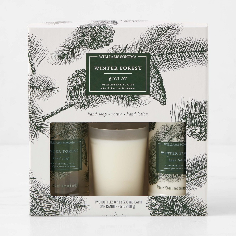 Williams Sonoma Winter Forest Guest Set | Williams-Sonoma