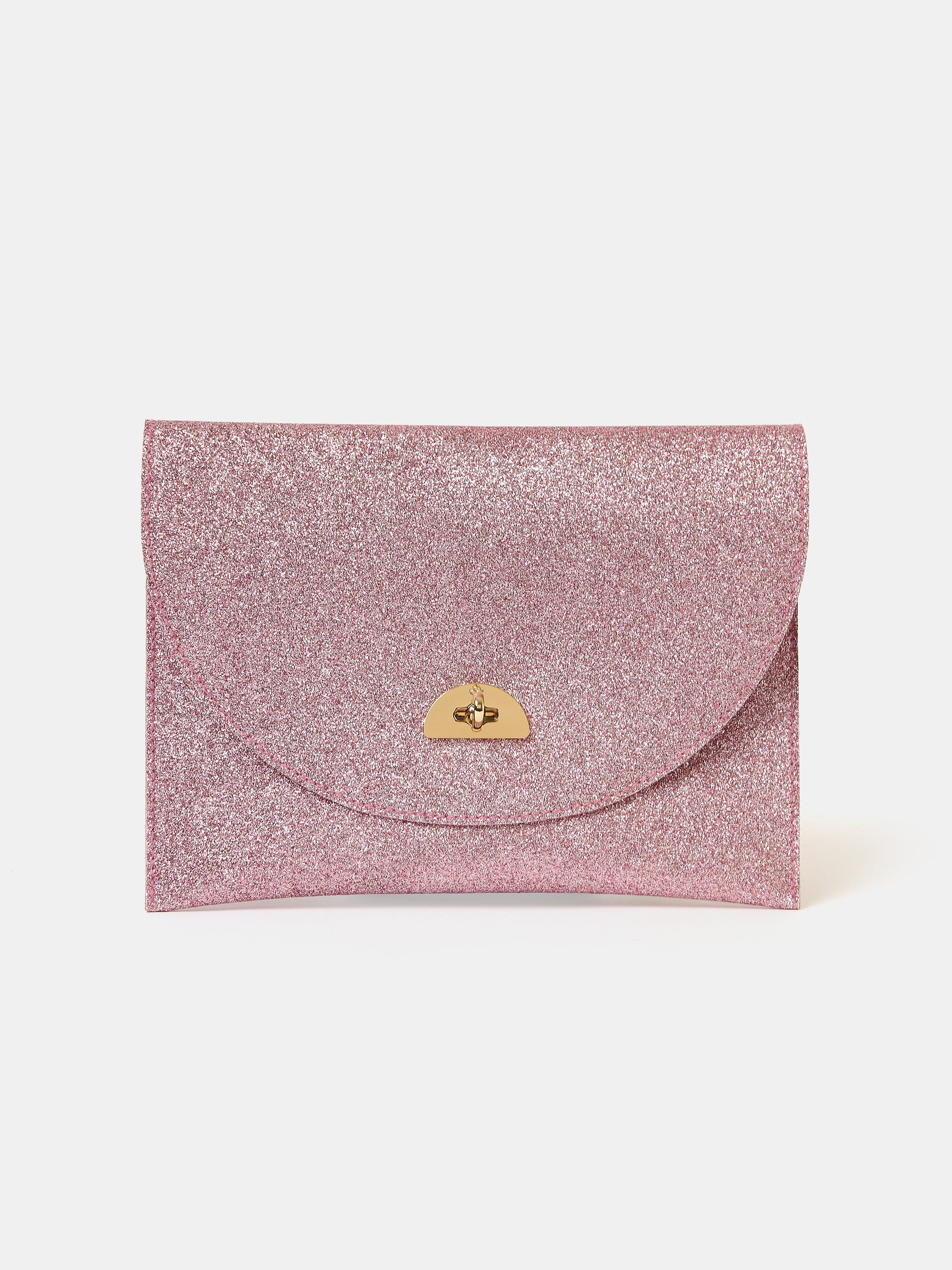 The Twist Lock Pouch - Popular Pink Celtic with Pink Glitter | The Cambridge Satchel Company