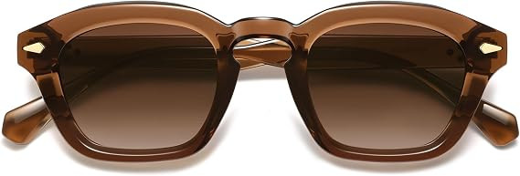 Appassal Small Retro Square Sunglasses for Women Mens AP3680 | Amazon (US)