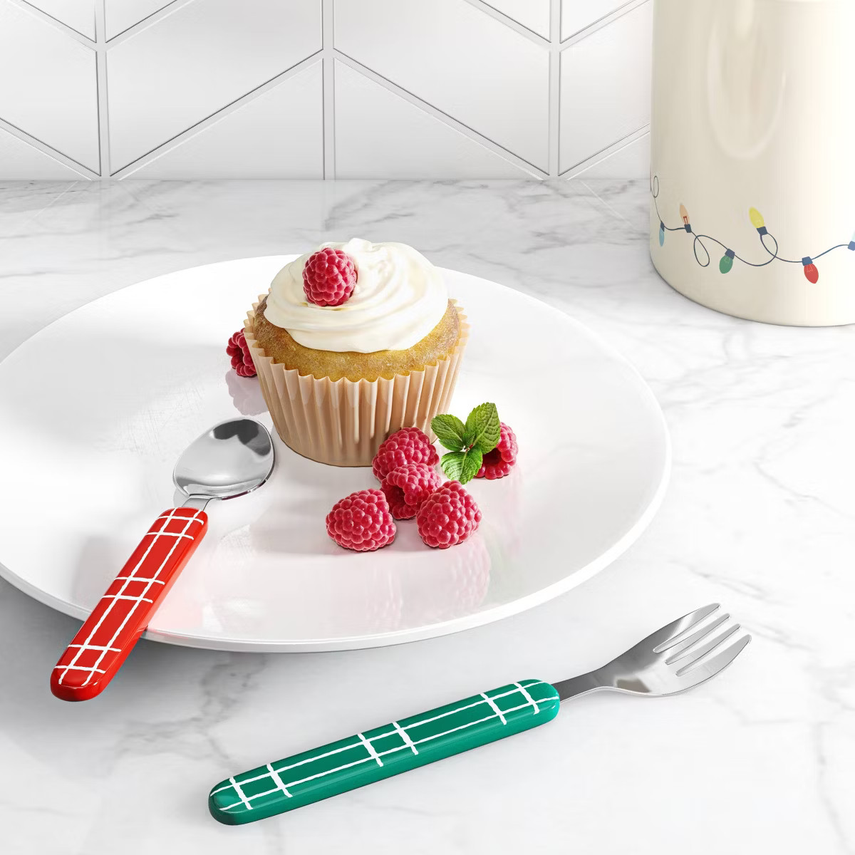 2pc Christmas Flatware Set Red - Wondershop™ | Target