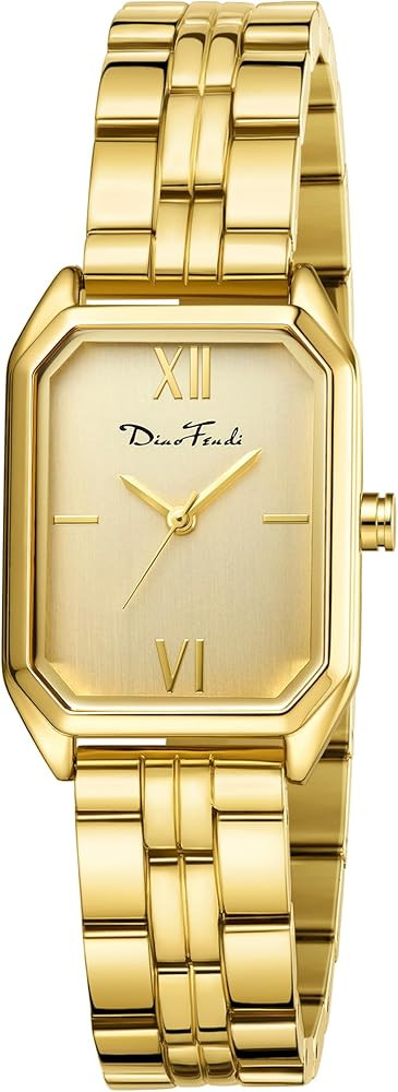 Diaofendi Women's Petite Gold Watch,Dress Analog Waterproof, Stainless Steel Bracelet Watches for... | Amazon (US)