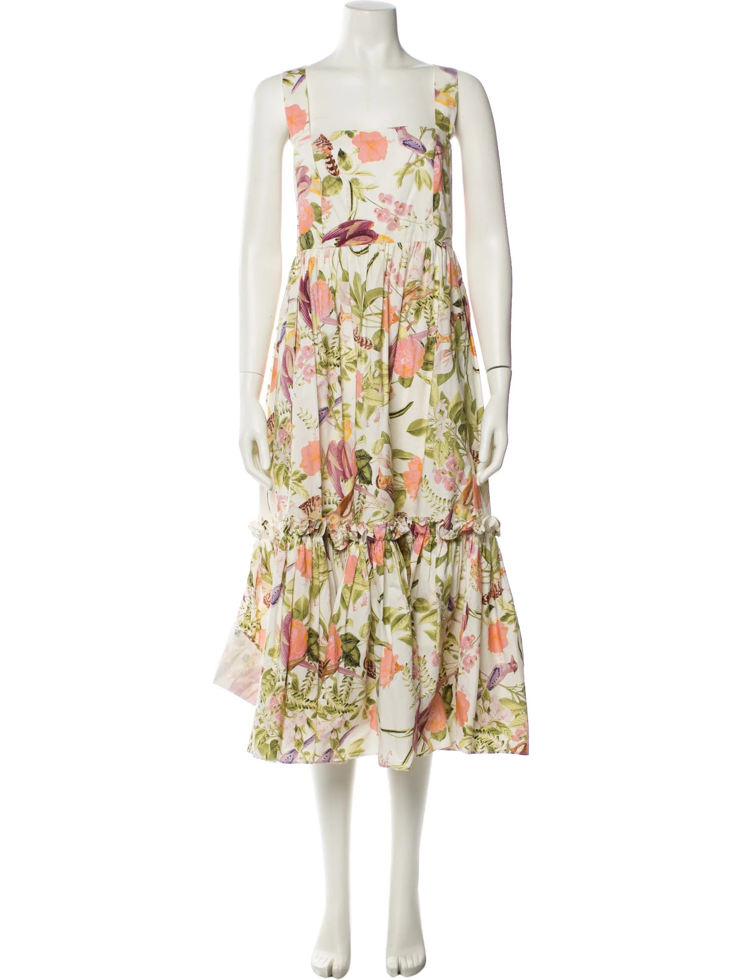 Cara Cara Floral Print Long Dress - Dresses, Clothing - WCRAC32597 | The RealReal | The RealReal