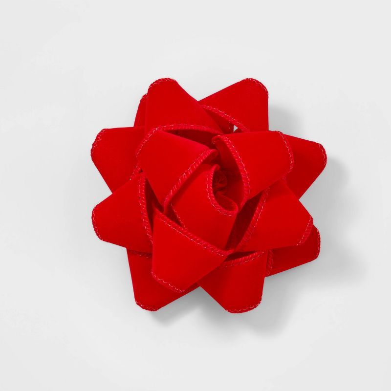 Velvet Gift Bow Red - Wondershop™ | Target