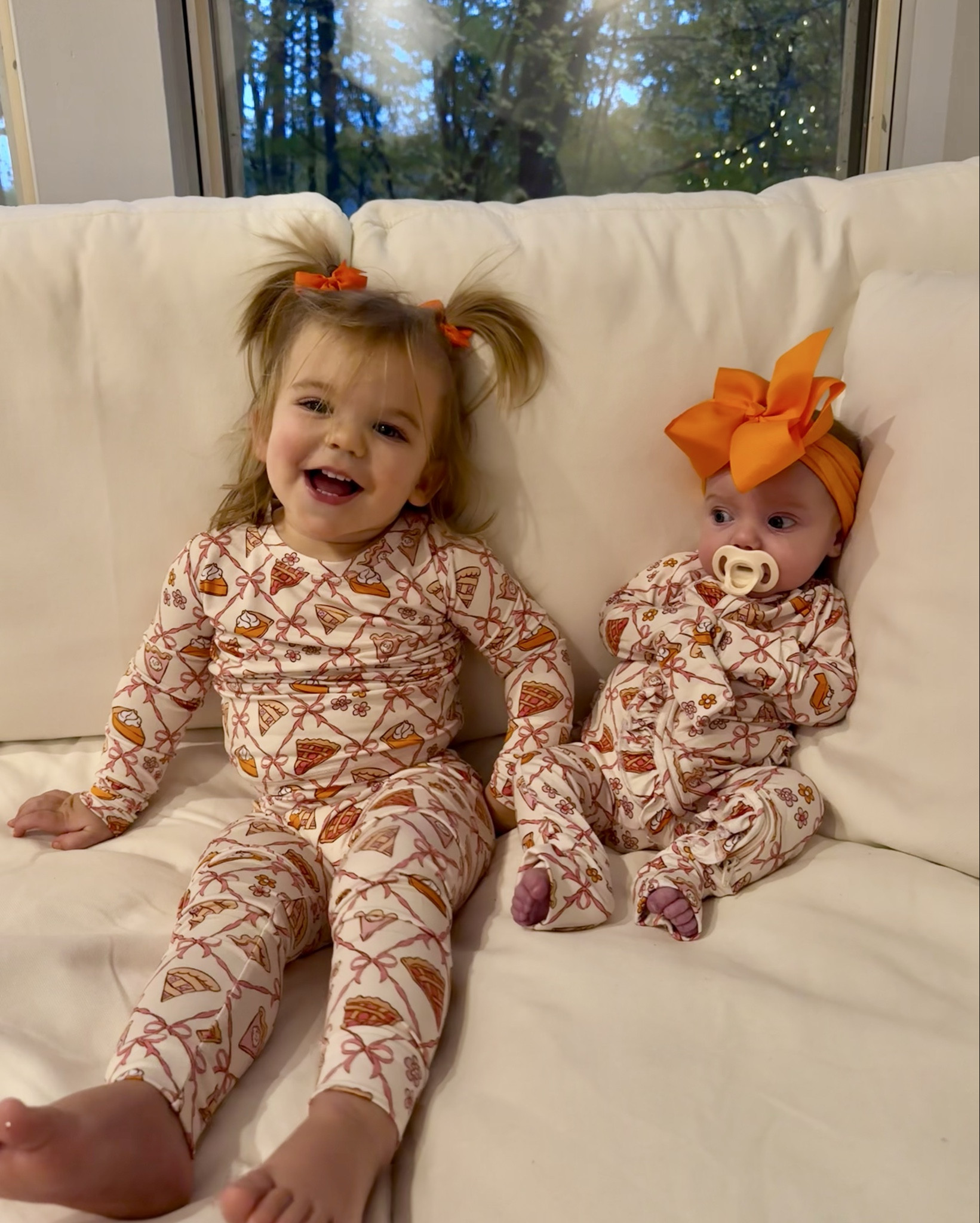 New month, new matching PJs 🎀🦃 These Thanksgiving jammies might be my favorite yet — cozy, festive, and so cute for all the November memories! 

#LTKHoliday #LTKBaby #LTKFamily