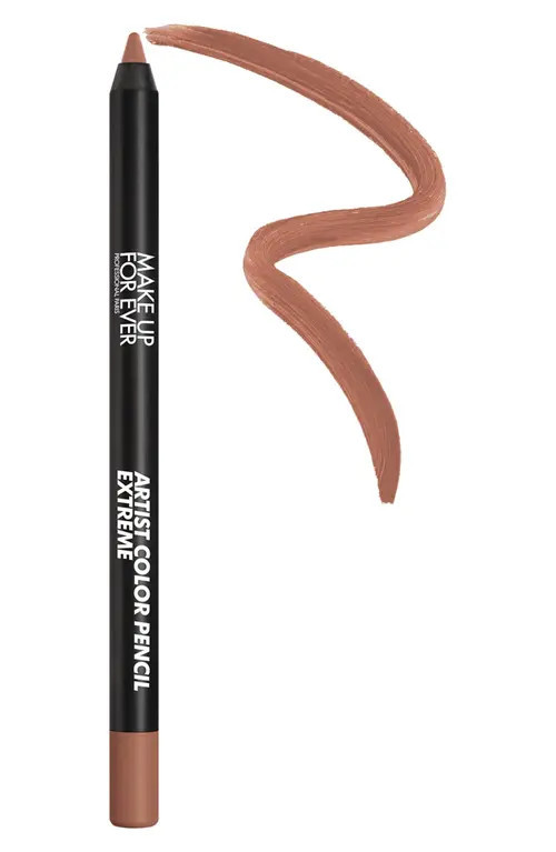 Make Up For Ever Artist Color Pencil Extreme Waterproof Lip Liner in 600 - Anywhere Caffeine at Nordstrom | Nordstrom