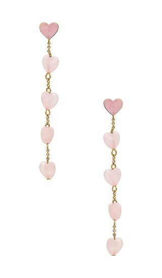 Juno Earrings in Pink | Revolve Clothing (Global)