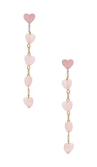 Juno Earrings in Pink | Revolve Clothing (Global)