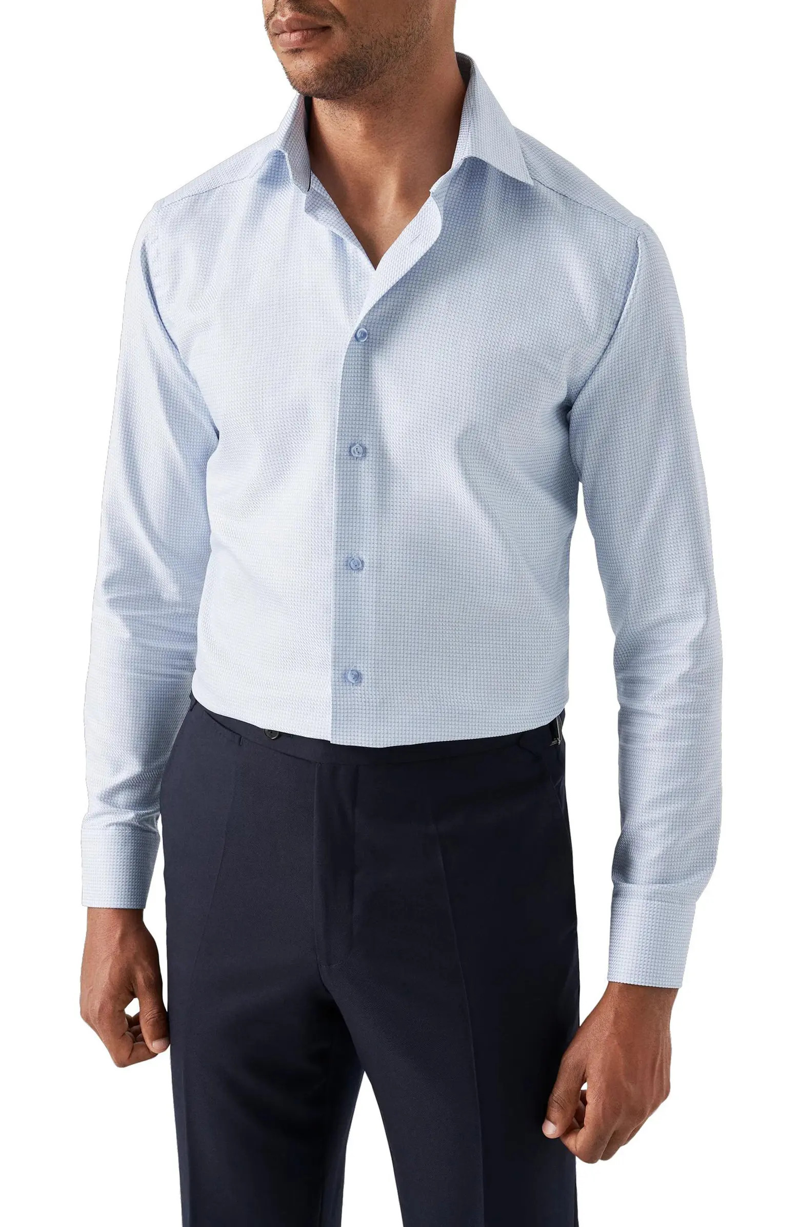 Eton King Twill Slim Fit Shirt | Nordstrom | Nordstrom