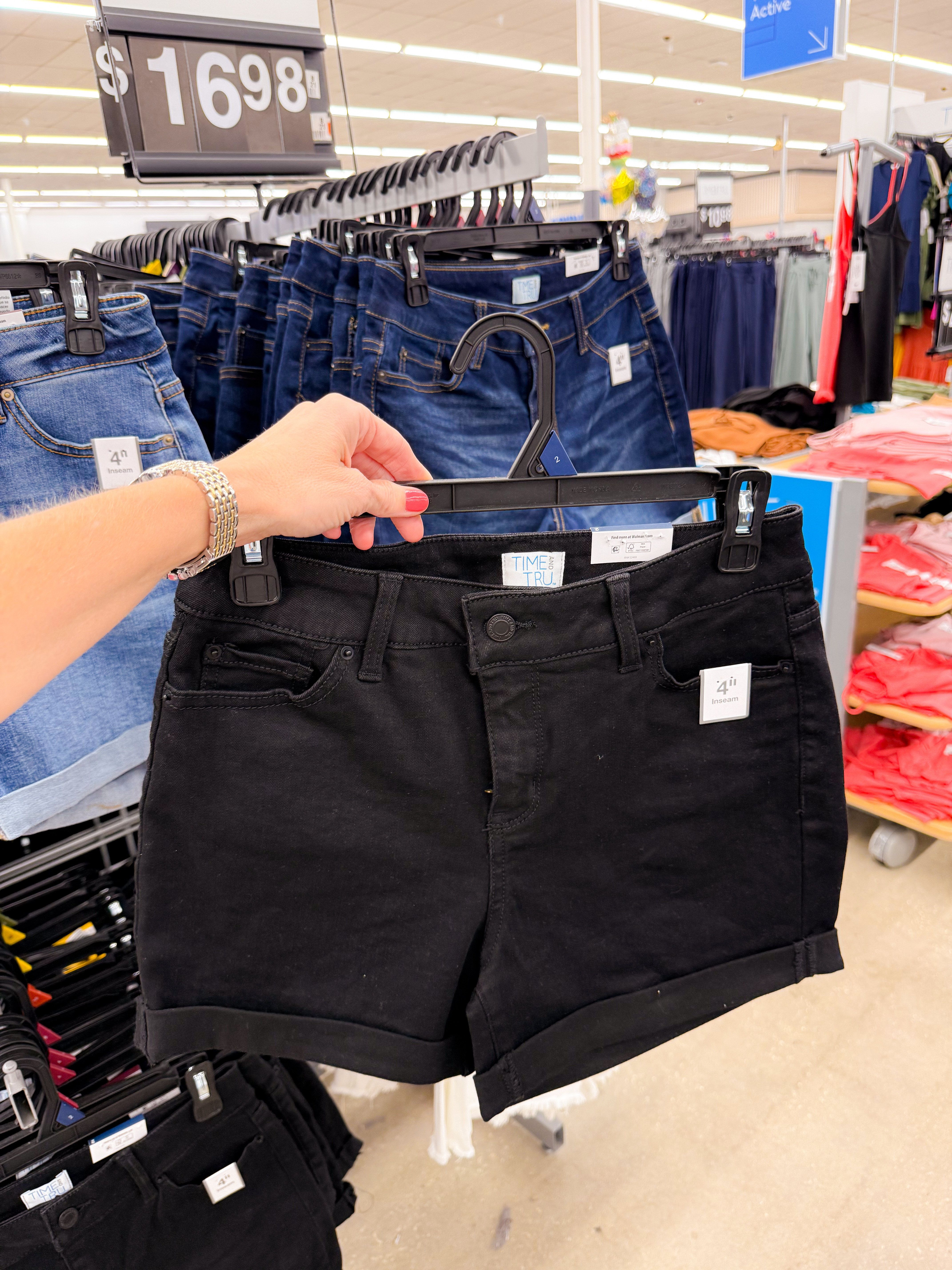 Mid rise denim shorts at Walmart!

#LTKStyleTip