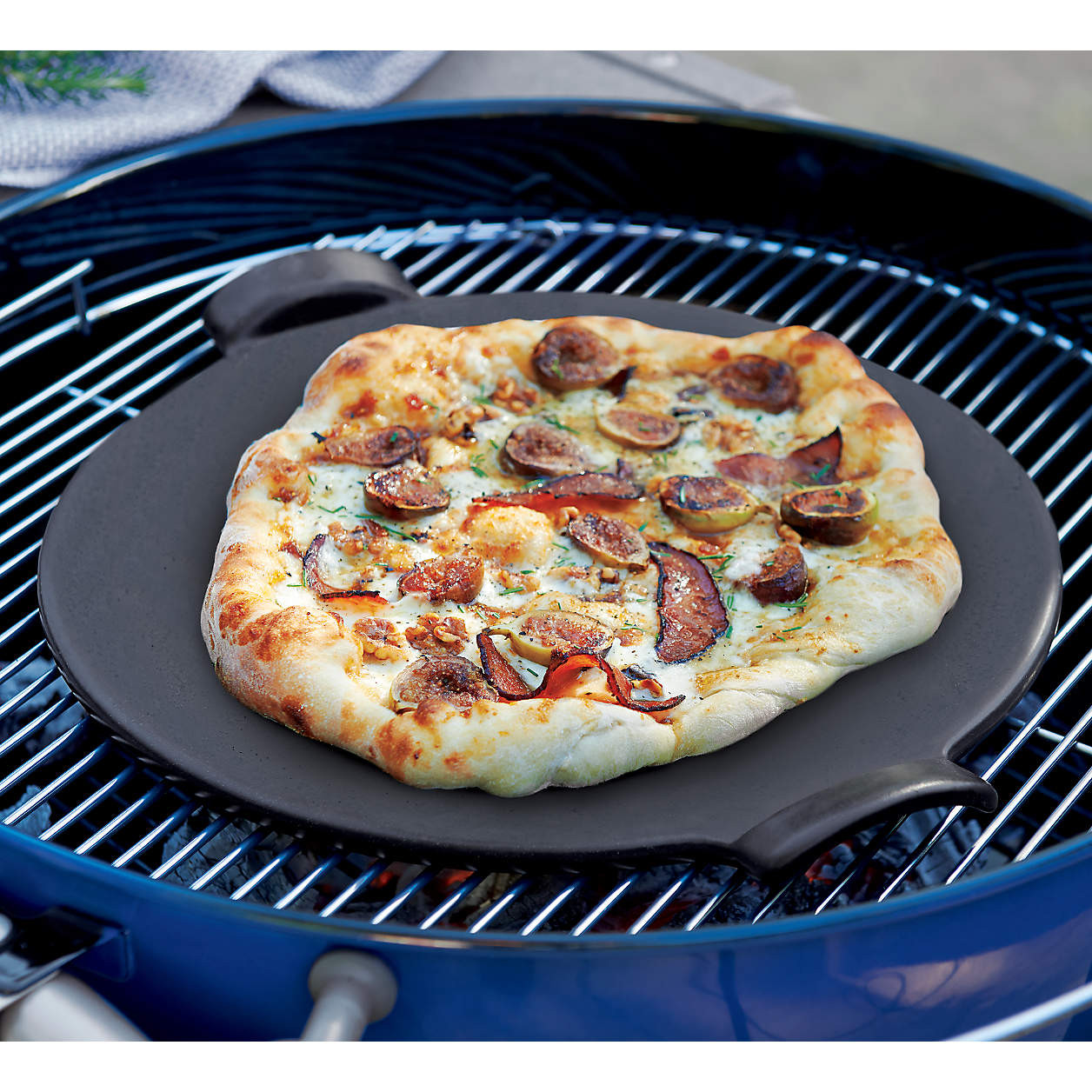 Glazed Emile Henry Pizza Stone + Reviews | Crate & Barrel | Crate & Barrel