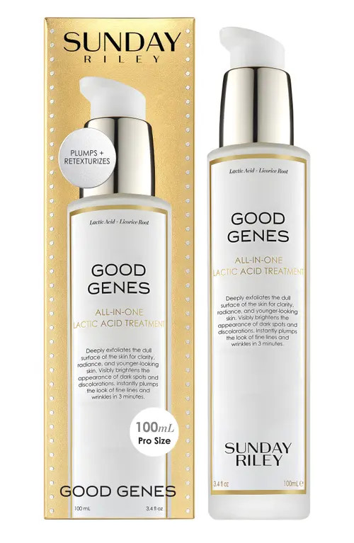 Sunday Riley Jumbo Good Genes Face Treatment $284 Value at Nordstrom, Size 3.38 Oz | Nordstrom