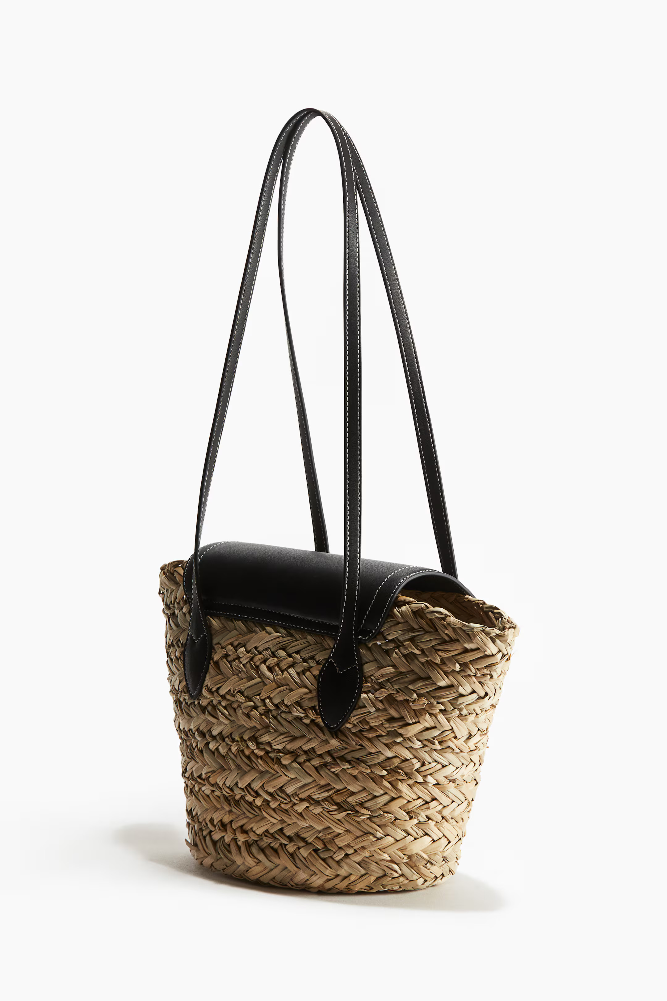 Straw shoulder bag | H&M (UK, MY, IN, SG, PH, TW, HK)