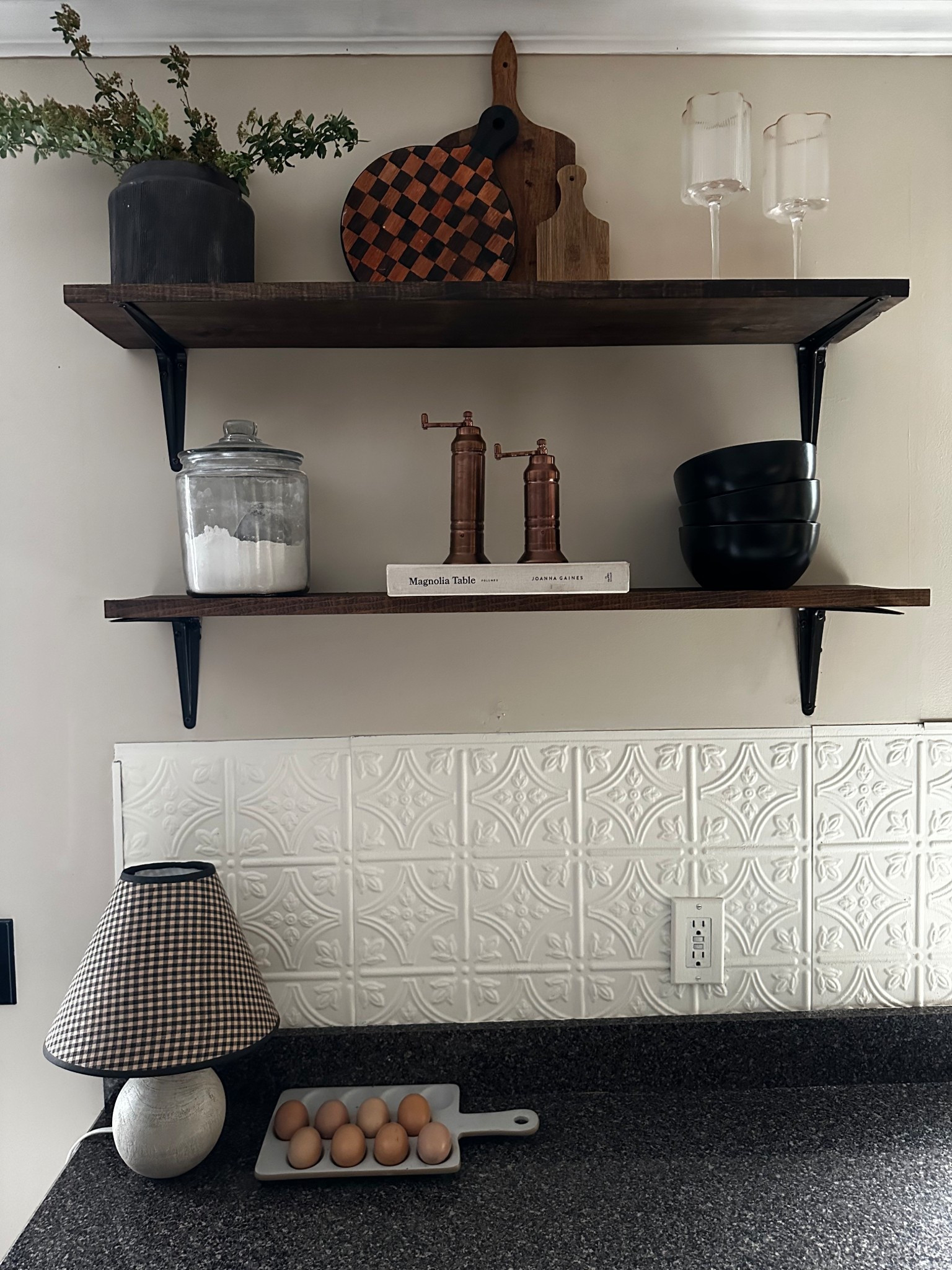 Open shelving kitchen styling + modern + rustic home decor + spring refresh home style

#LTKHome #LTKStyleTip #LTKSaleAlert