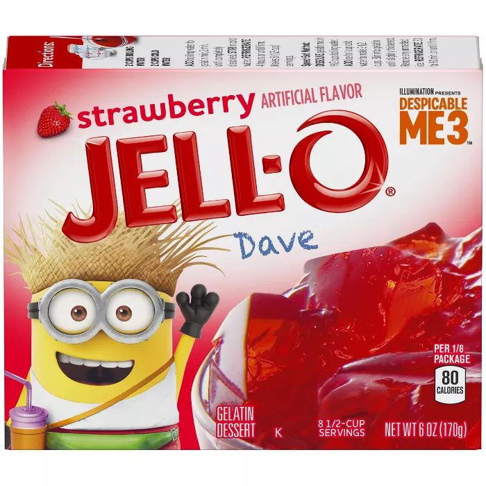 Jell-O Gelatin Strawberry - 6oz | Target