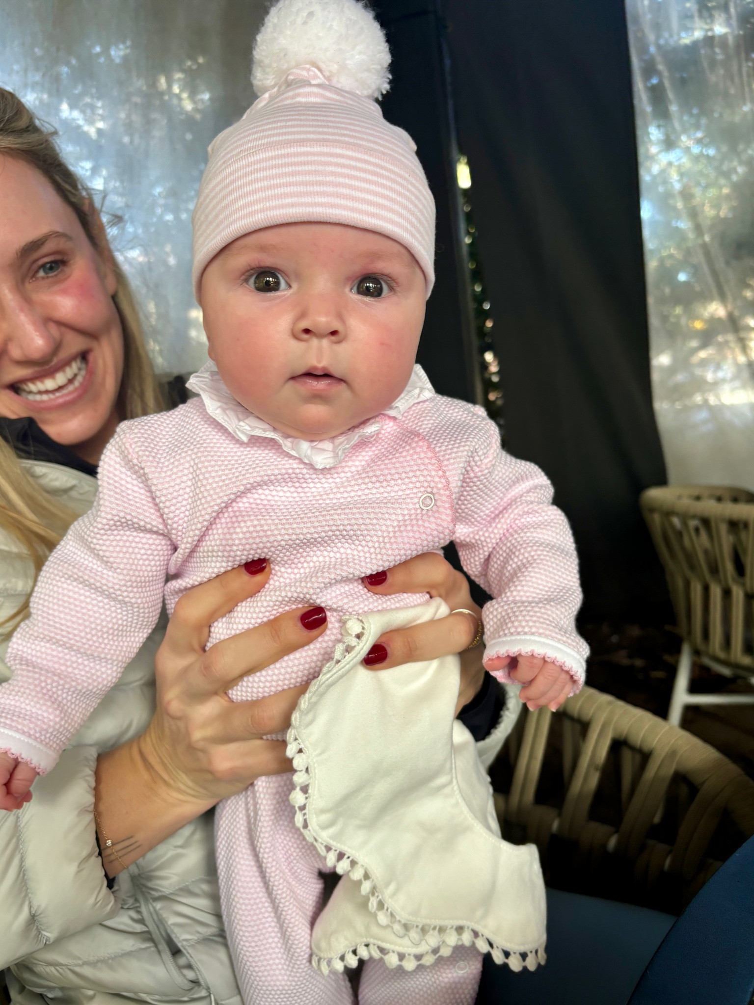 Precious baby footie and beanie 

#LTKBaby