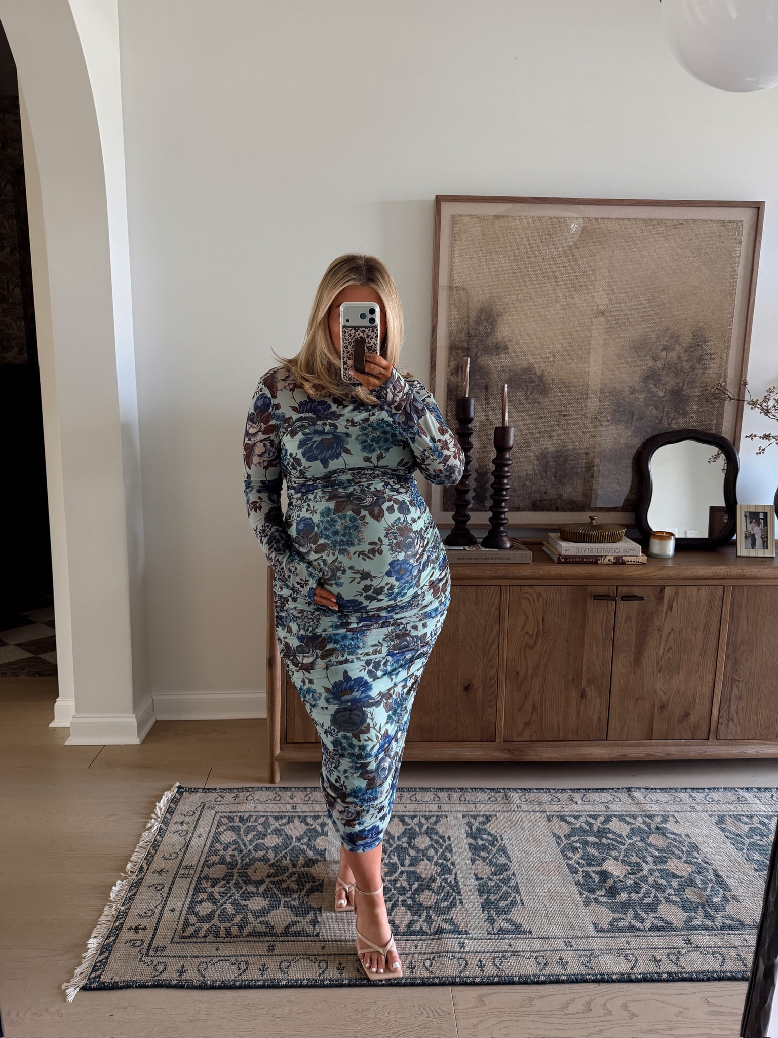 Baby shower dress idea for my boy mamas💙 I am in an XL

#LTKBump #LTKWedding #LTKBaby