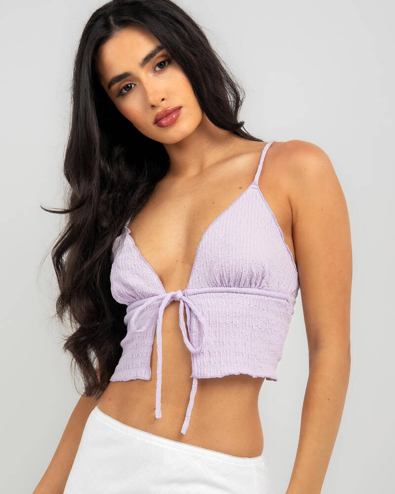 Willow Tie Up Cami Top | City Beach (US)