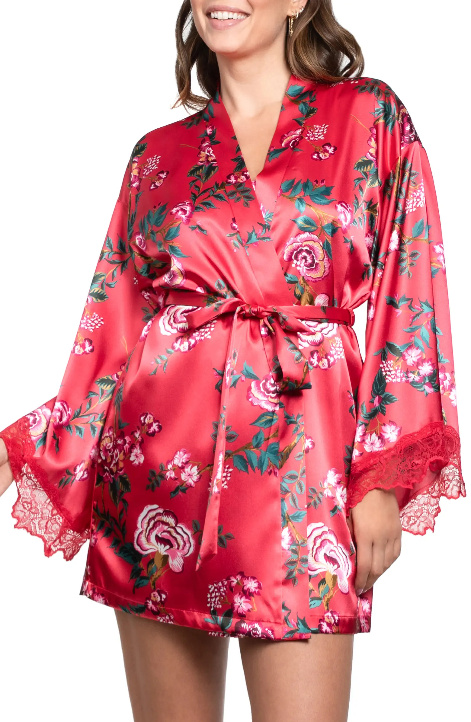 In Bloom by Jonquil Phoenix Satin Robe | Nordstrom | Nordstrom