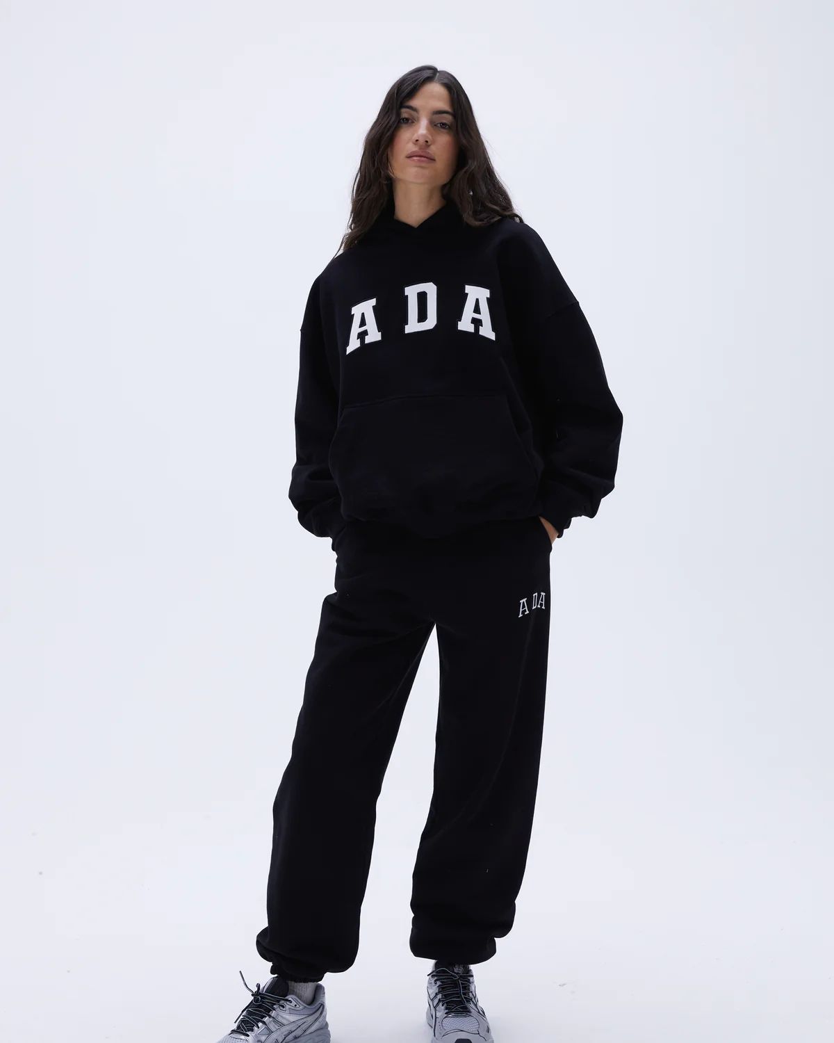 ADA Oversized Hoodie - Black | Adanola UK