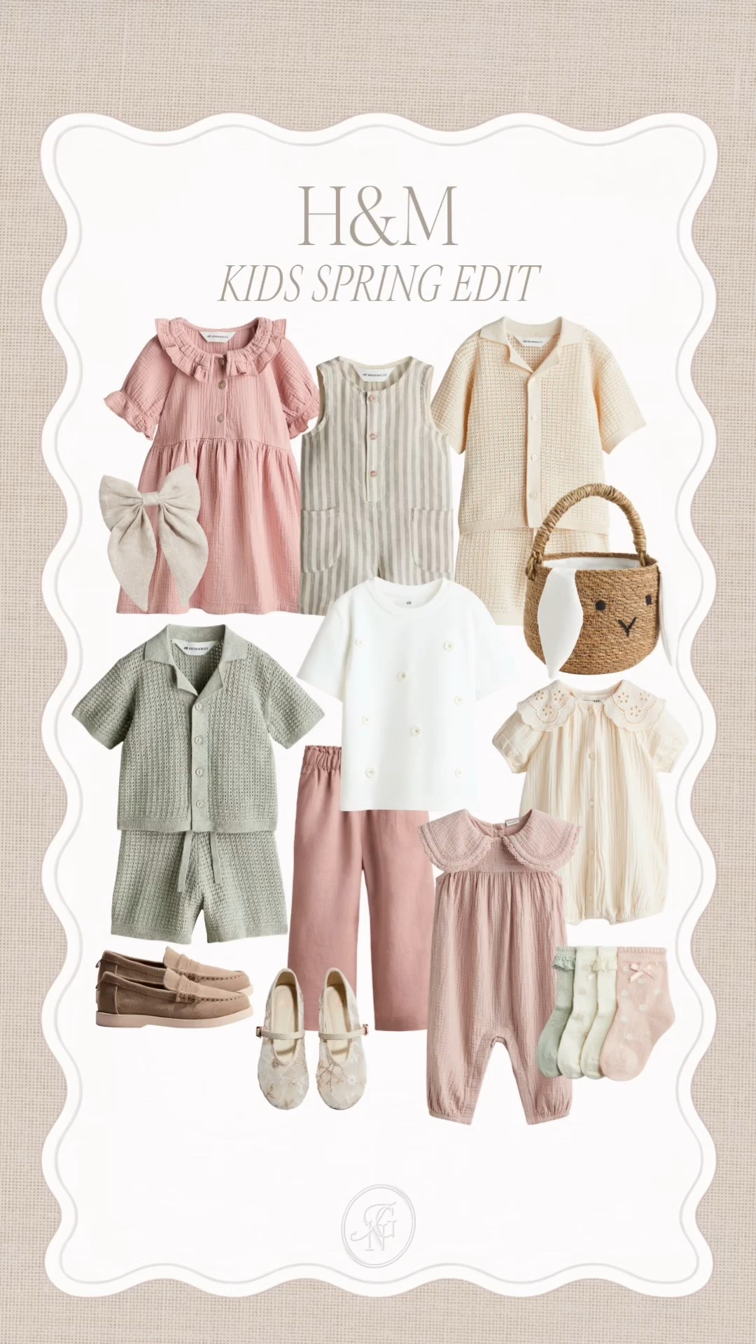 The most adorable kids spring collection 🤍 these kids outfits for spring are perfect for Easter 🐇

#kidsspringfashion #babyspringoutfit #easteroutfit #h&m #neutralkidsclothes #easterbasket #girls #boys #toddlers #easterdress #kidsshoes 

#LTKKids #LTKSeasonal #LTKBaby