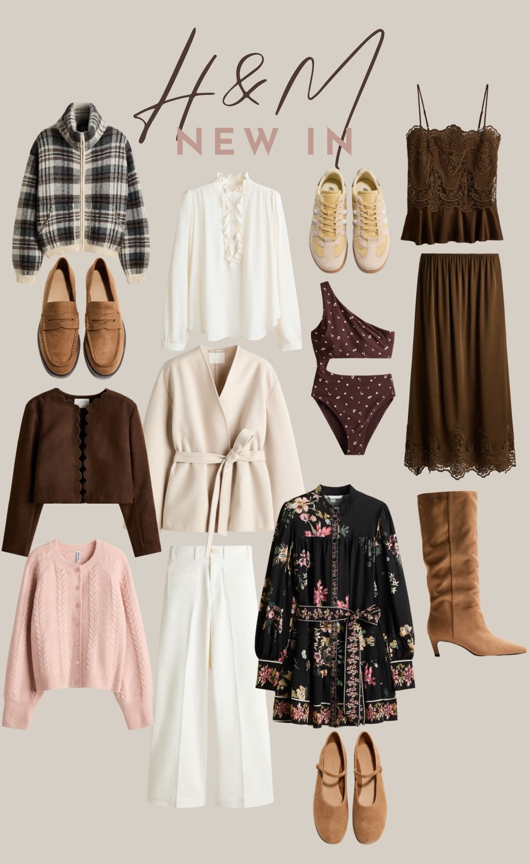 NEW IN H&M 🤍🌸 15% off for members too!!! 