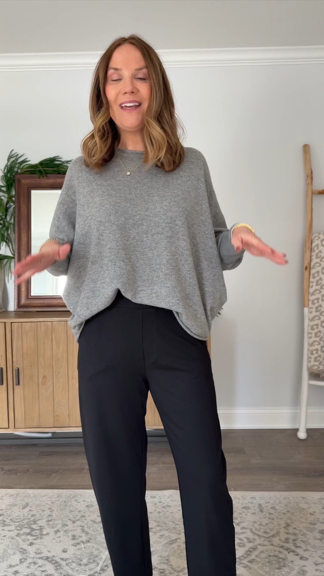 I reach for these versatile pull on pants all the time!  There more comfortable than leggings and more chic. Great for teachers too. I have a medium .

#LTKOver40 #LTKWorkwear #LTKFindsUnder50