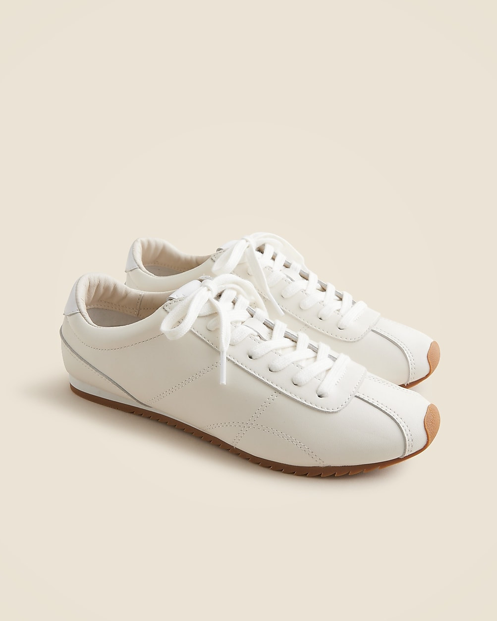 Rec sneakers in leather | J. Crew US