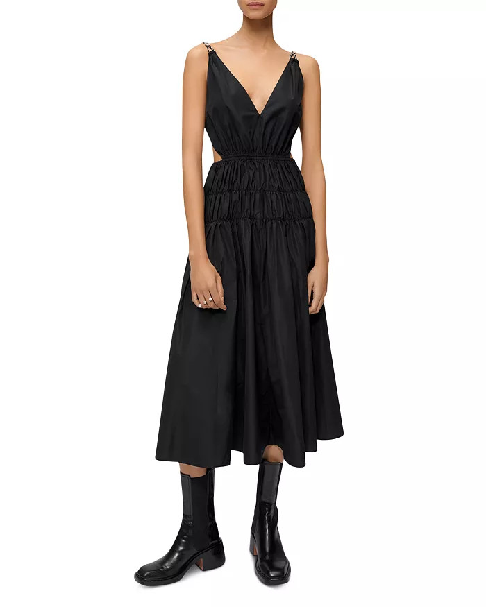 Run Taffeta Cutout Dress | Bloomingdale's (US)