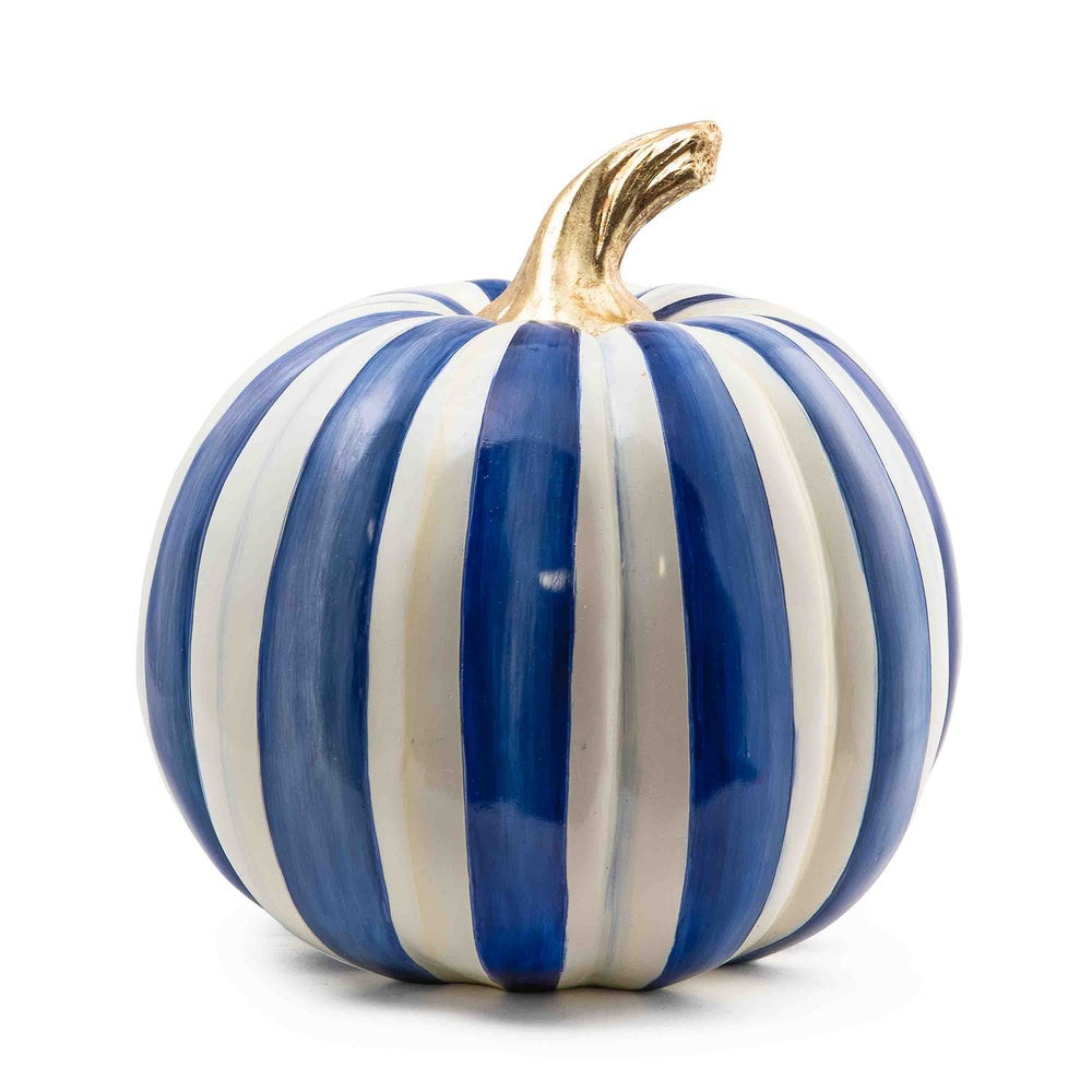 Royal Stripe Medium Pumpkin | MacKenzie-Childs