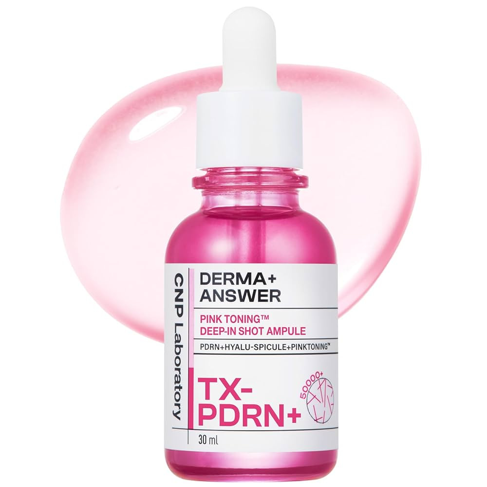 CNP PDRN + Tranexamic Acid Serum 15%, Pink Toning Skin Booster, Niacinamide & Micro-spicules, for... | Amazon (US)