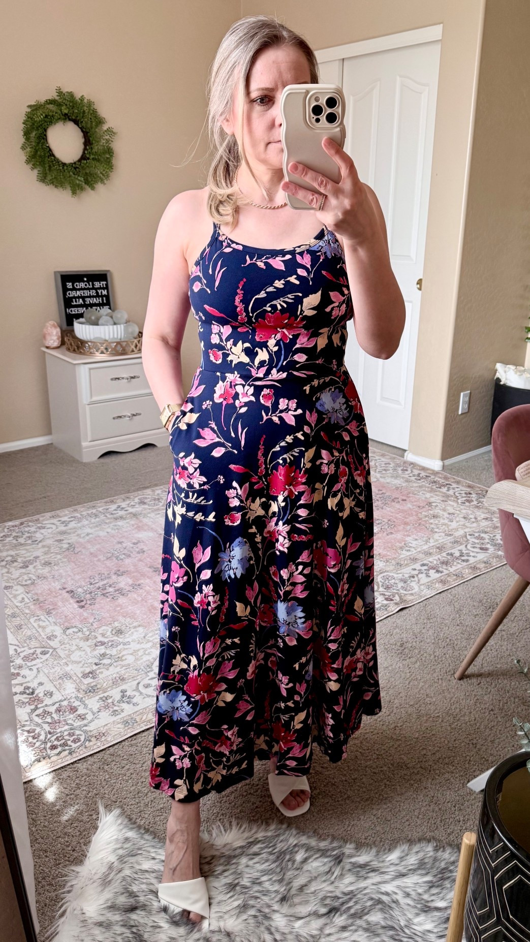 This Pact Fit & Flare Midi Dress is a true summer staple. Perfect for hot weather. It features soft organic cotton, a built-in bra, and hidden pockets. The dress is available in five different prints, both in regular and short lengths. Plus, it’s currently on sale! I got mine in a small and regular length. 


Organic cotton dress, summer dress, Pact dress, 

#LTKActive #LTKSeasonal #LTKSaleAlert #LTKOver40

#LTKMothersDay