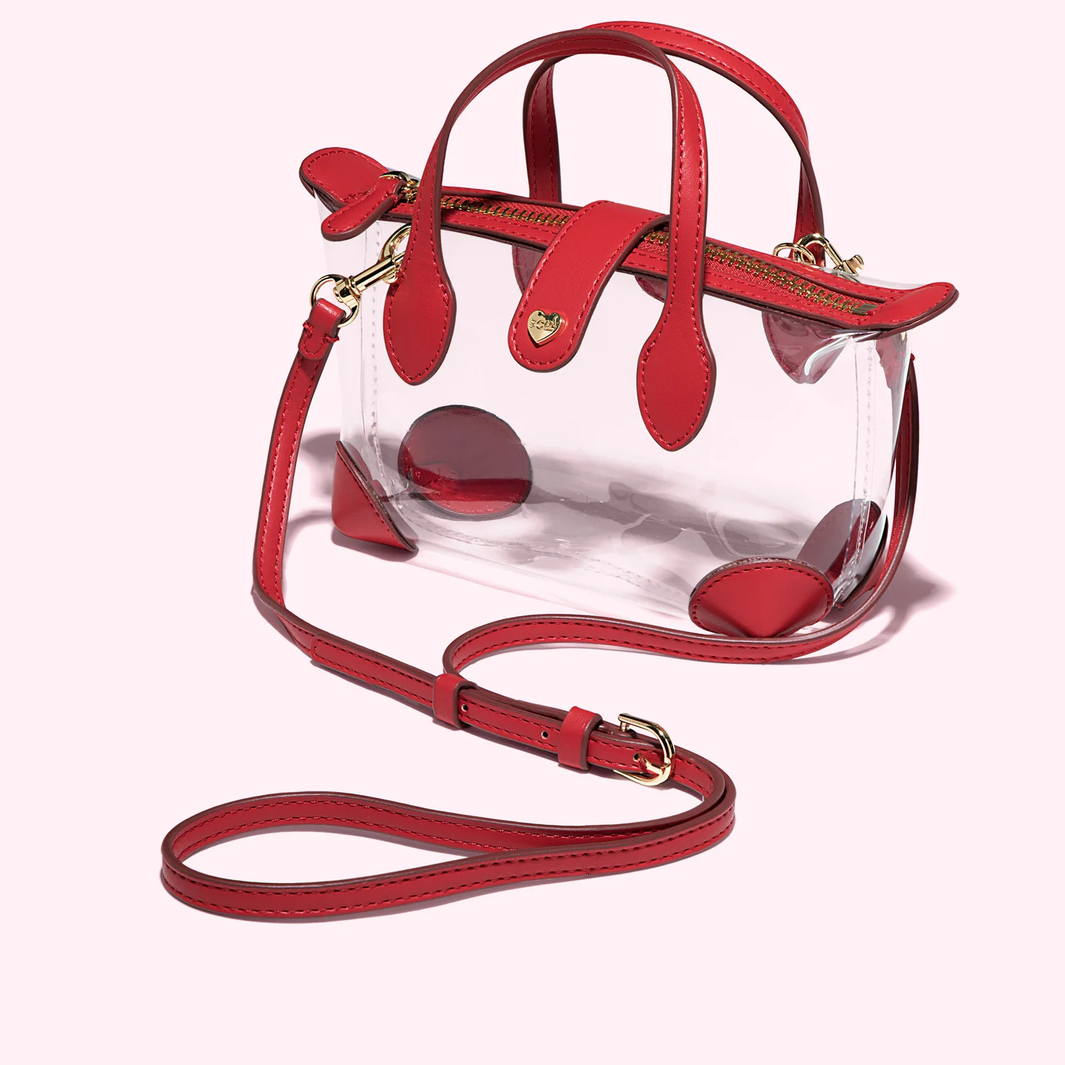 Clear Pouchette Crossbody Bag | Stoney Clover Lane | Stoney Clover Lane