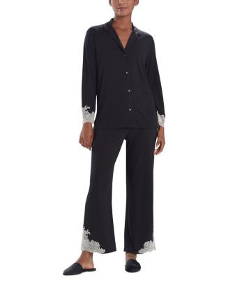 Luxe Shangri La Notch Pajama Set | Bloomingdale's (US)