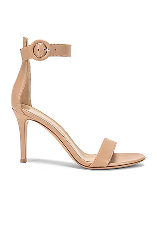 Leather Portofino Heels | FWRD 