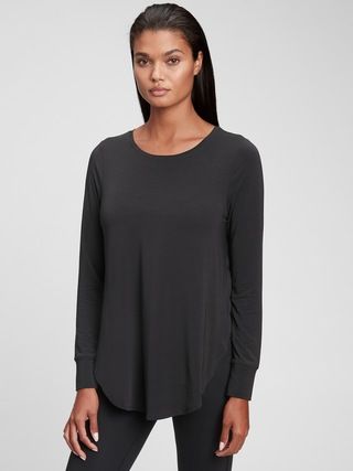 GapFit Breathe Hi-Lo Tunic | Gap (US)