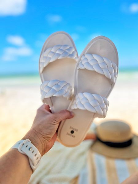 The perfect beach and pool sandal ☀️🐬🦀 \\ Target, jelly sandals, braid, vacation, travel, summer, shade and shore, swim

#LTKFind #LTKshoecrush #LTKunder50