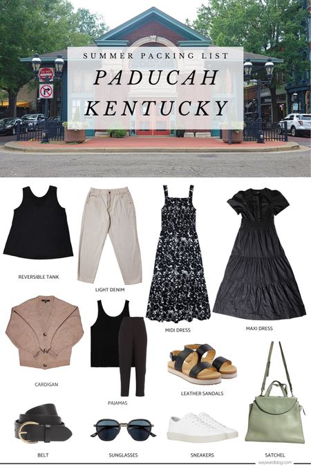 A carry-on packing list for Paducah, Kentucky 

#packinglist

#LTKtravel #LTKSeasonal #LTKstyletip