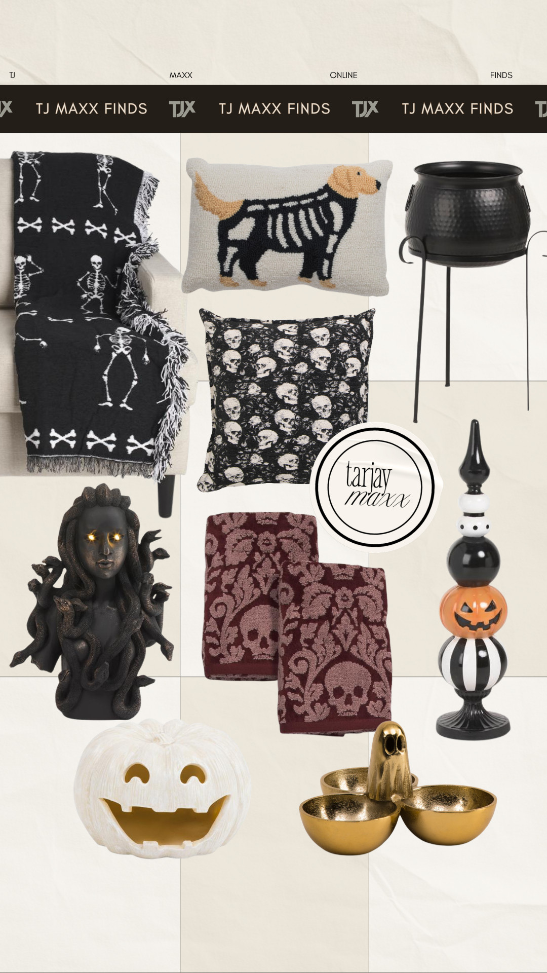 TJ Maxx Halloween is officially starting 🎃🖤 New spooky-season finds are popping up across home, clothing + more - perfect if you’re already ready to start mixing a little fall into everything.

wedding guest dress summer, teacher outfits, fall outfits women, back to school outfits teen, country concert outfits, date night outfits, concert outfit ideas, business casual workwear, vacation outfits beach, work outfits
 

 #LTKSeasonal #LTKHome