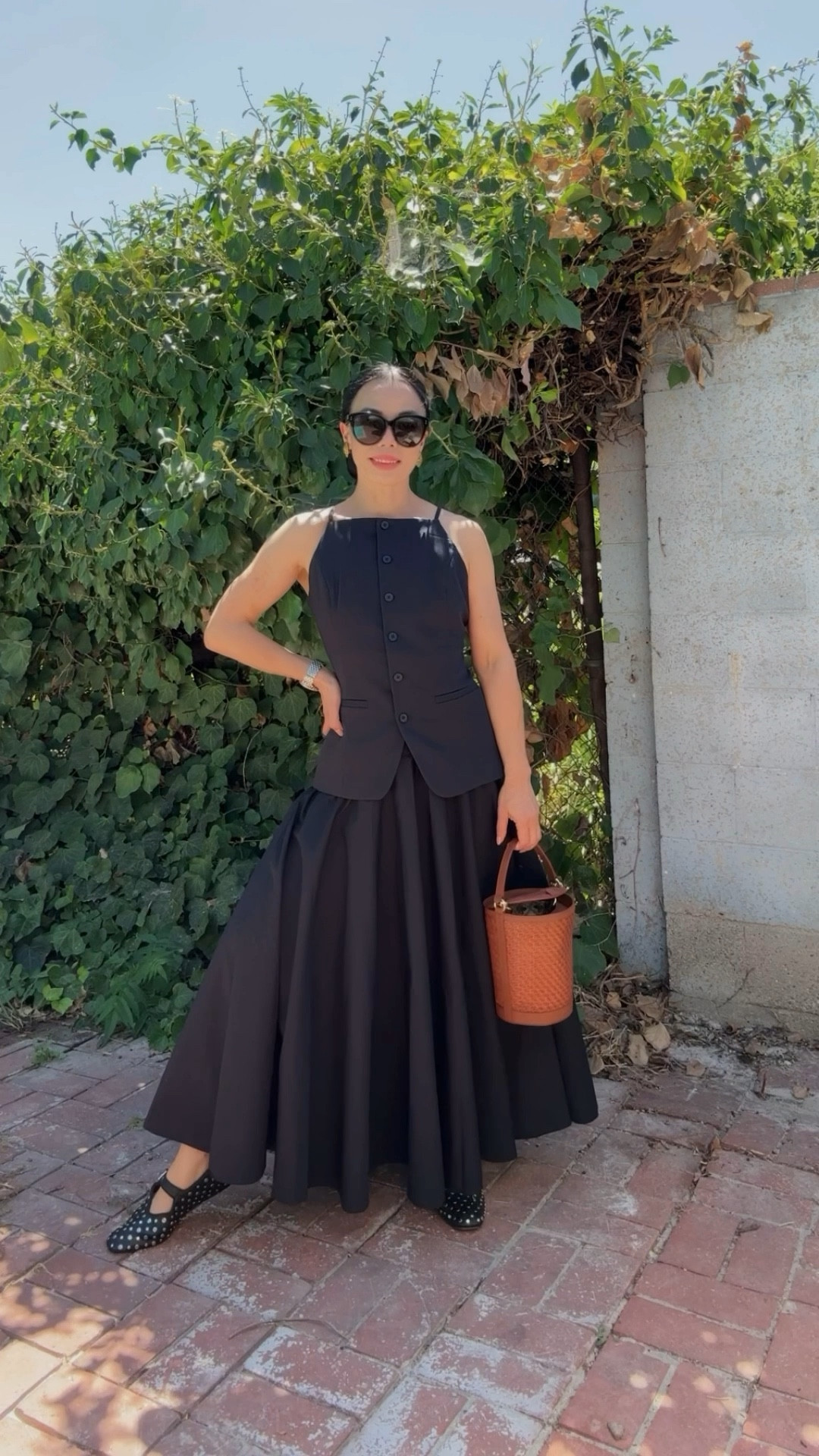 (Petite size) vest and maxi skirt set done just right. 👌

The high-neck vest sold out so fast, so I linked a couple similars. 

#LTKStyleTip #LTKVideo #LTKFindsUnder100