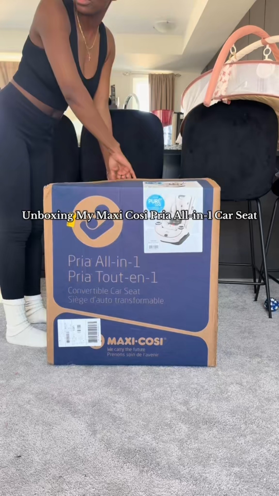 Big Poppa’s (hopefully) forever car seat ❤️