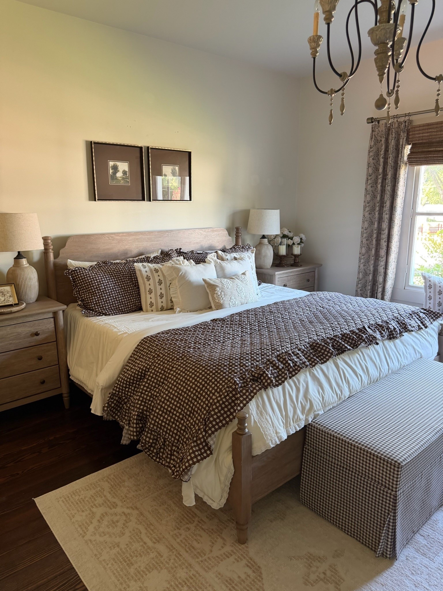 OBSESSED with how cozy the primary bedroom at our farmhouse is looking!

#LTKSeasonal #LTKHome
