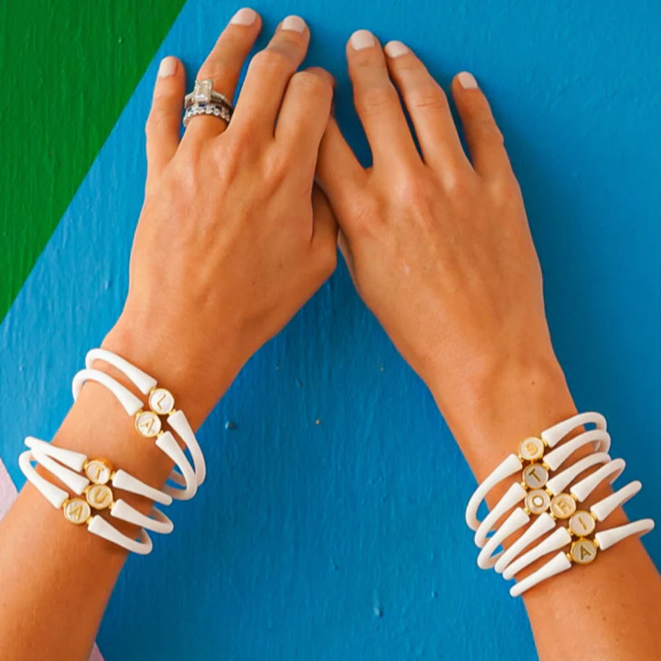 La Tua Storia Letter Bracelet | Gresham Jewelry