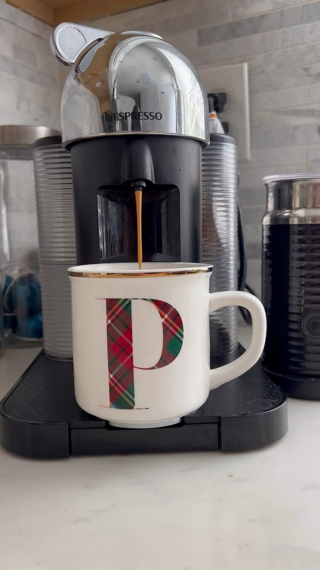 Christmas gift idea: a festive cup and Nespresso coffee maker

#LTKHome #LTKCyberWeek #LTKGiftGuide