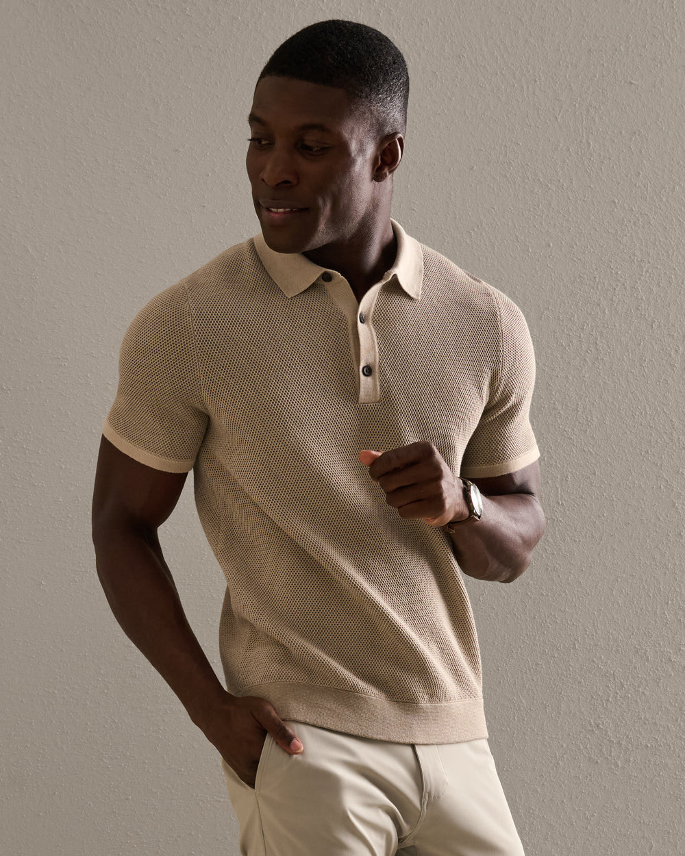 Mercer Knit Polo | Rhone