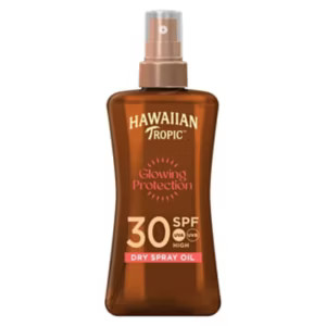 Hawaiian Tropic Glowing Protection Sunscreen Dry Oil SPF 30 200ml | Boots.com