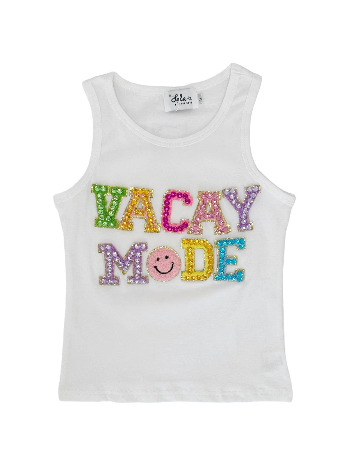 Vacay Mode Crystal Tank | Lola + The Boys